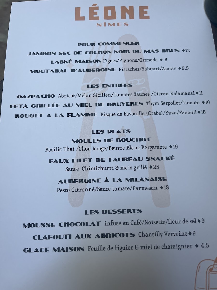Menu Léone Bistro - Restaurant & Vins-3